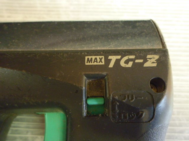 TSA-00703-03 MAX マックス バッテリータッカ TG-Z バッテリー欠品 ※ジャンク品_画像3