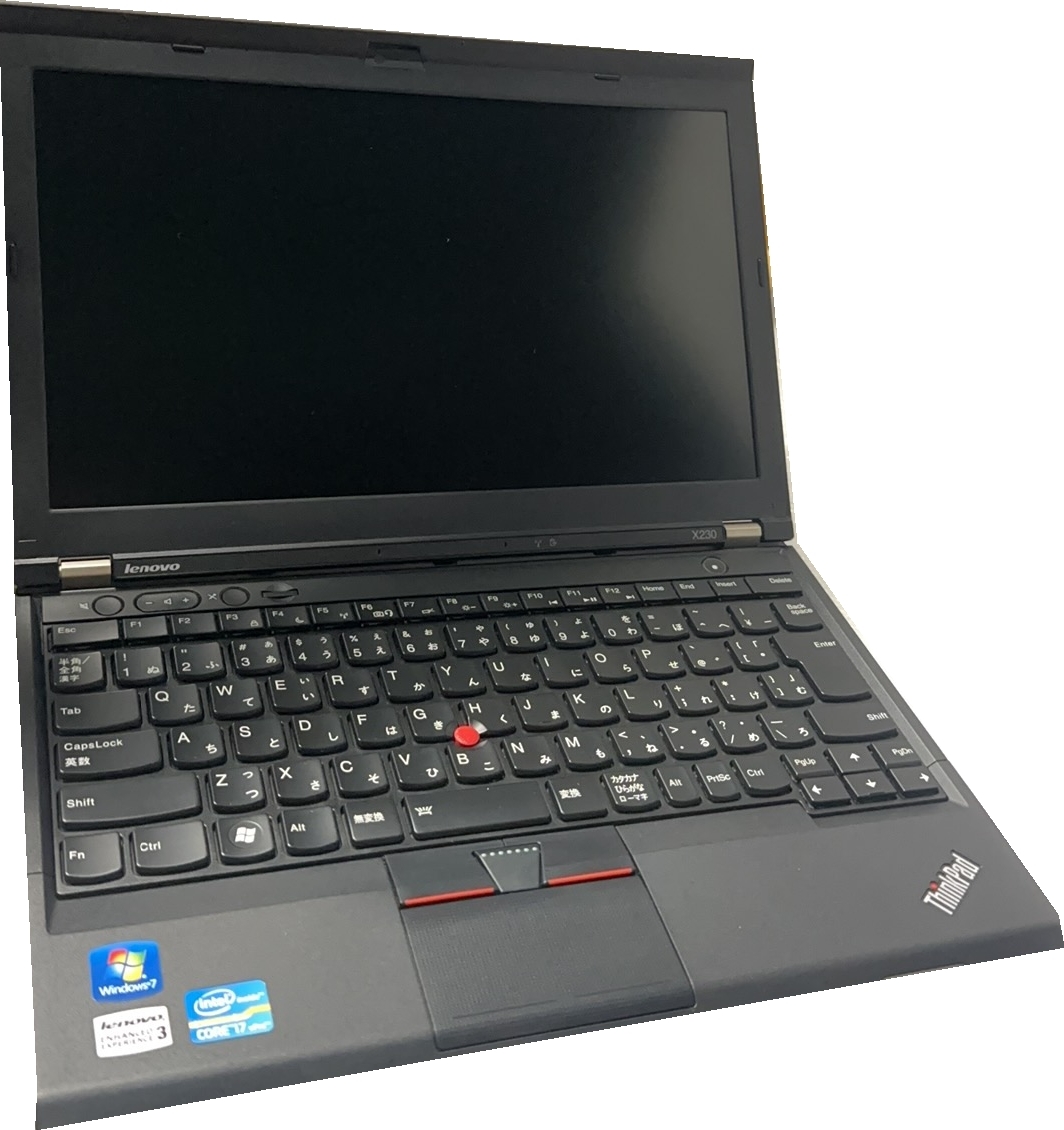 最新作 中古美品 Lenovo-X230 Corei7-3520M・8GB・SSD240GB・カメラ