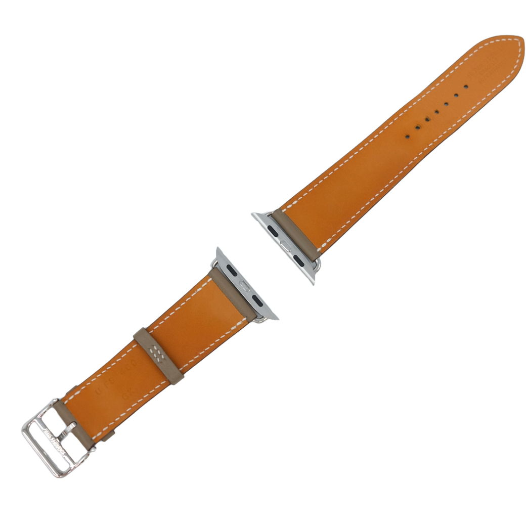 美品】HERMES エルメス applewatch アップルウォッチ用ベルト 45mm