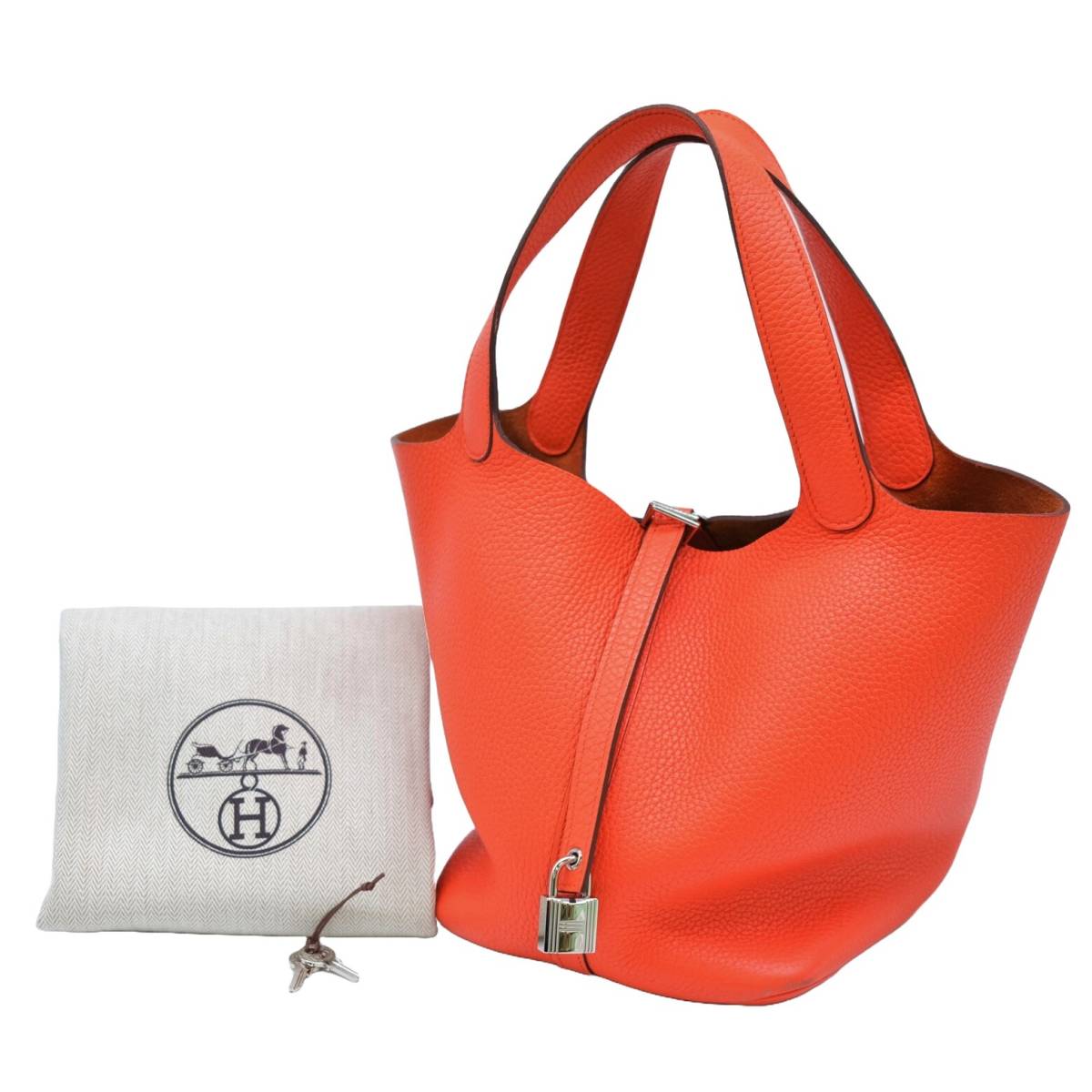 新品即決 【美品】HERMES エルメス ピコタンロック MM ハンドバッグ