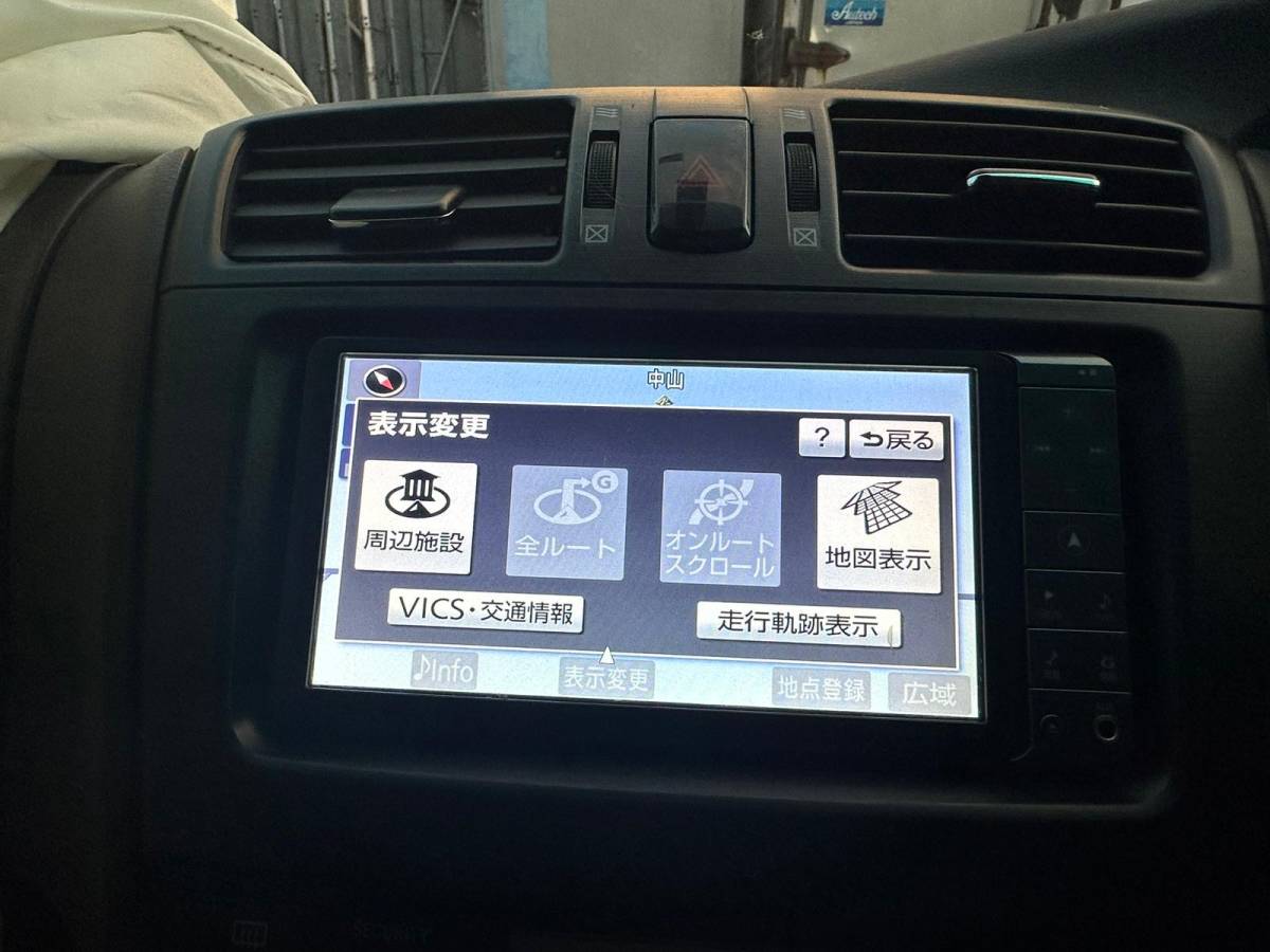  カーナビ トヨタ純正 NHZN-W60G 地図データ 2018年秋版 HDD/CD/DVD/AM/FM/フルセグの画像1