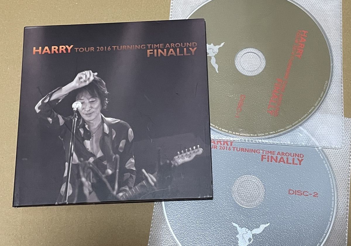 送料込 HARRY - TOUR 2016 TURNING TIME AROUND FINALLY CD2枚組 / 村越弘明, STREET SLIDERS