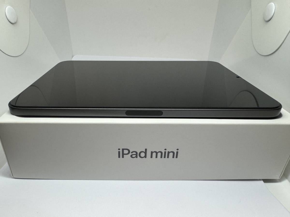 【超美品】現行モデル Apple iPad mini Wi-Fi 64GB 第6世代 Space Gray USB-TypeC アップル  MK7M3J/A