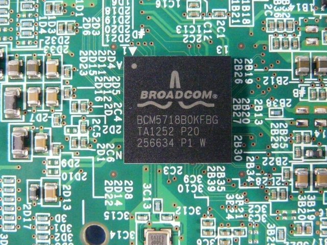 1GHE // NEC N8104-132 (Broadcom BCM5718) Dual Port LAN 1000/100/10Mbps対応 120mmブラケット // NEC Express5800/T120d 取外 // 在庫5_画像7