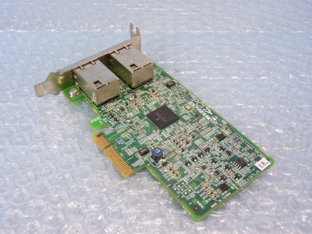 1PAC // NEC N8104-132 (Broadcom BCM5718) Dual Port LAN 1000/100/10Mbps対応 80mmブラケット // NEC Express5800/R120e-2E 取外//在庫8_画像7