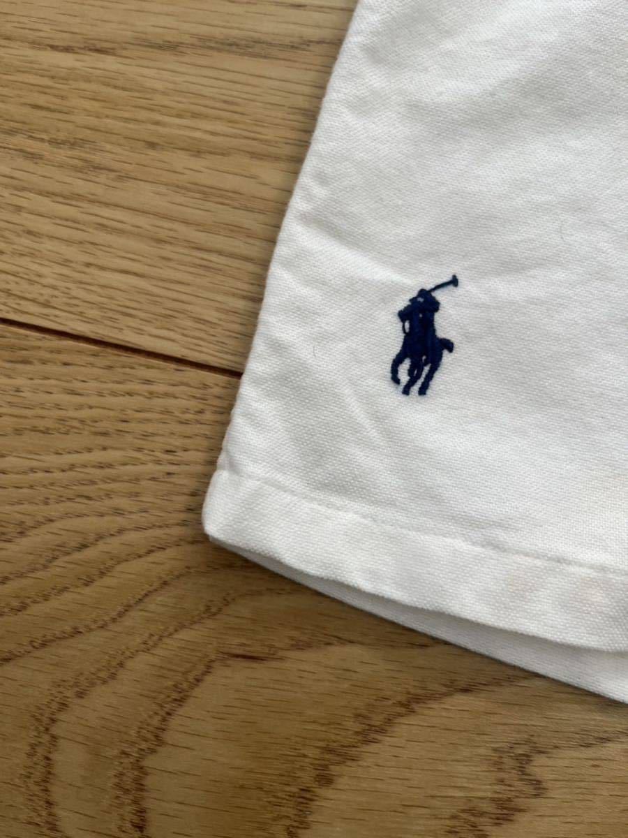 新品同様 Ron Herman × POLO RALPH LAUREN ロンハーマン 別注 ポロ ラルフローレン 半袖 オープンカラー シャツ オックスフォード 刺繍_画像5