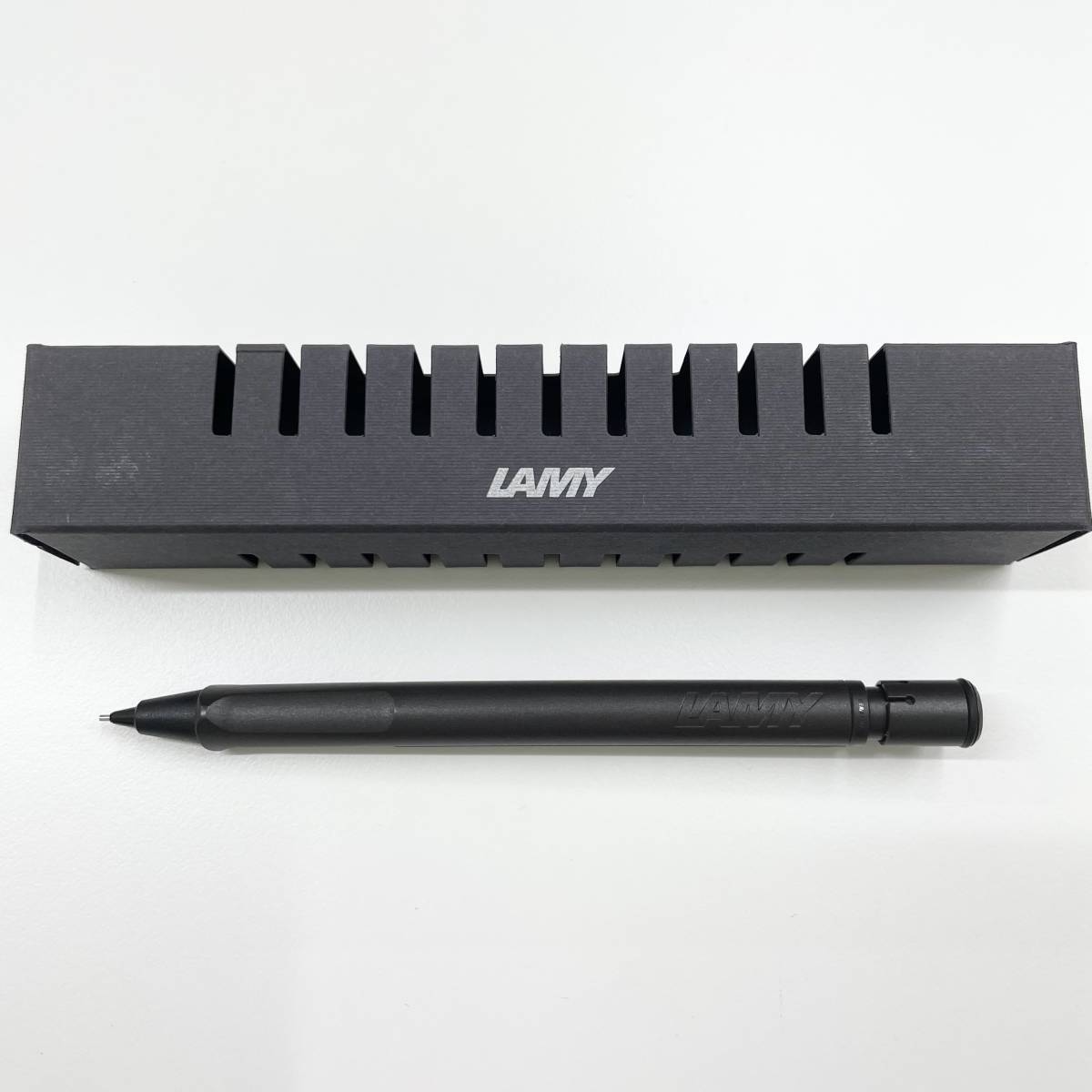 LAMY/ラミー シャーペン シャープペンシル 0.5mm ブラック 箱あり 筆記具 文房具 筆記確認済み 管1187_画像1