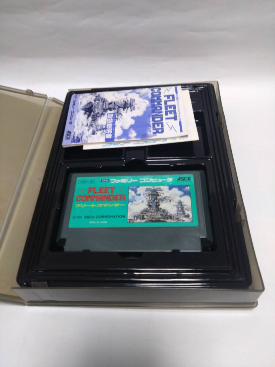 即決☆フリートコマンダー☆FLEET COMMANDER☆HSP-10☆ASCLL☆ファミリーコンピュータ☆中古ゲーム☆送520円_画像6