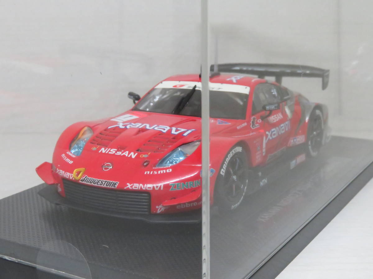 XANAVI NISMO Z #1 SUPER GT 2005 500 Class Series MALAYSIA ザナヴィ ニスモ Z EBBRO エブロ 1/43の画像3