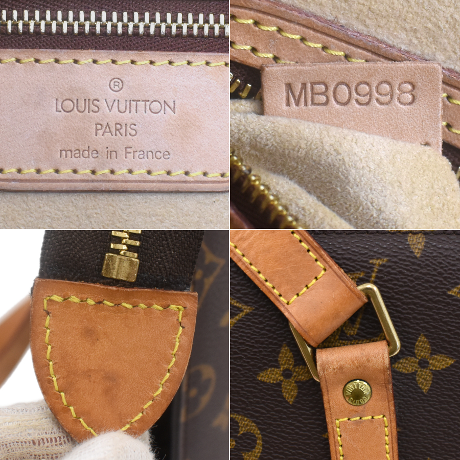 ルイヴィトン トートバッグ ショルダー バビロン M51102 モノグラム ブラウン LOUIS VUITTON Babylone 1点限定_画像9