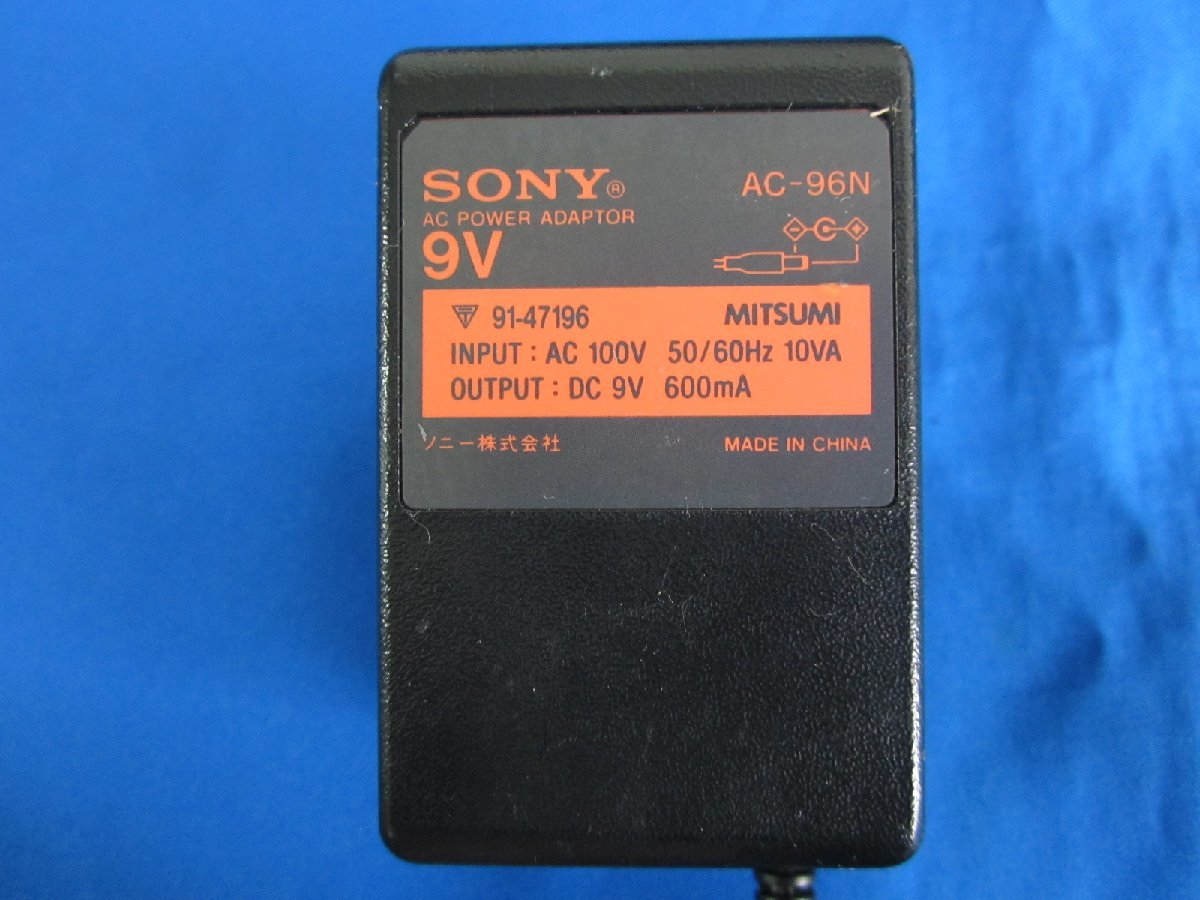 HAD-8# Sony оригинальный (D-11 D-303 D-33 D-515 VIP-100 для ) портативный CD плеер AC адаптор DC9V 600mA AC-96N гарантия работы 