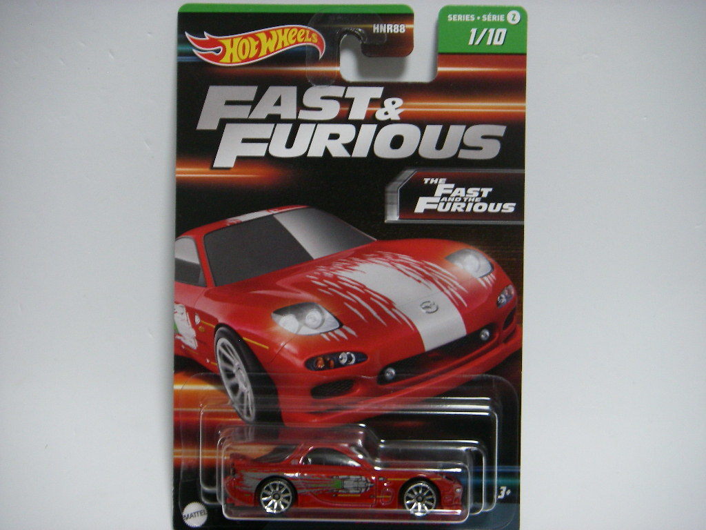 ホットウィール (赤) '95 マツダ RX-7 ＜未開封＞ Hot Wheels ワイルドスピード FAST & FURIOUS_画像1