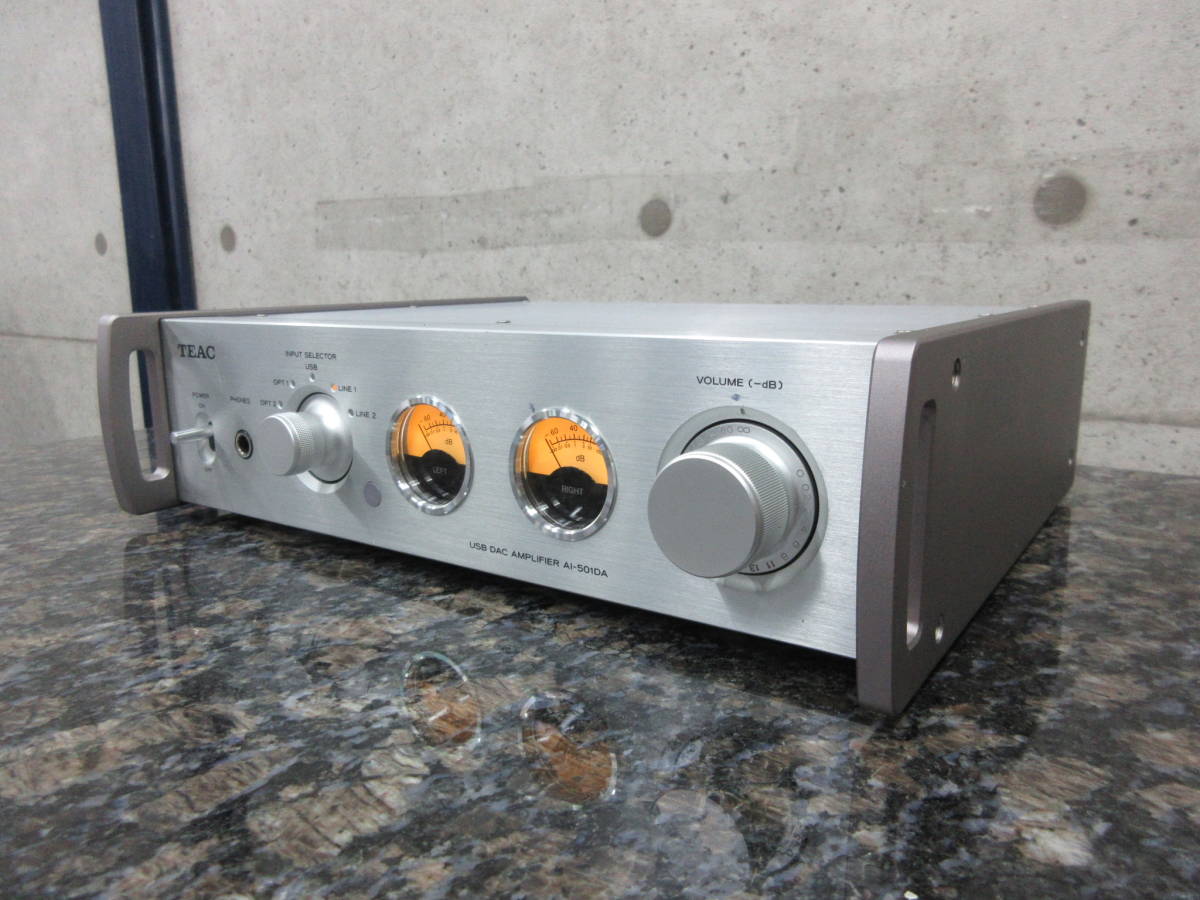 保障できる】 【まずまずの美品】TEAC ティアック AI-501DA DACアンプ