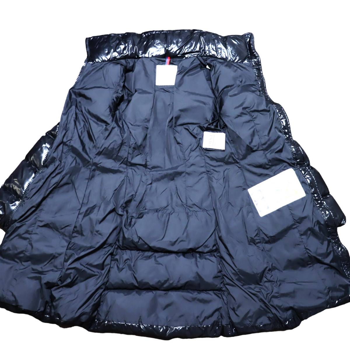 モンクレール【極美品】ダウンコート レディース サイズ00 ブラック 国内正規品 MONCLER