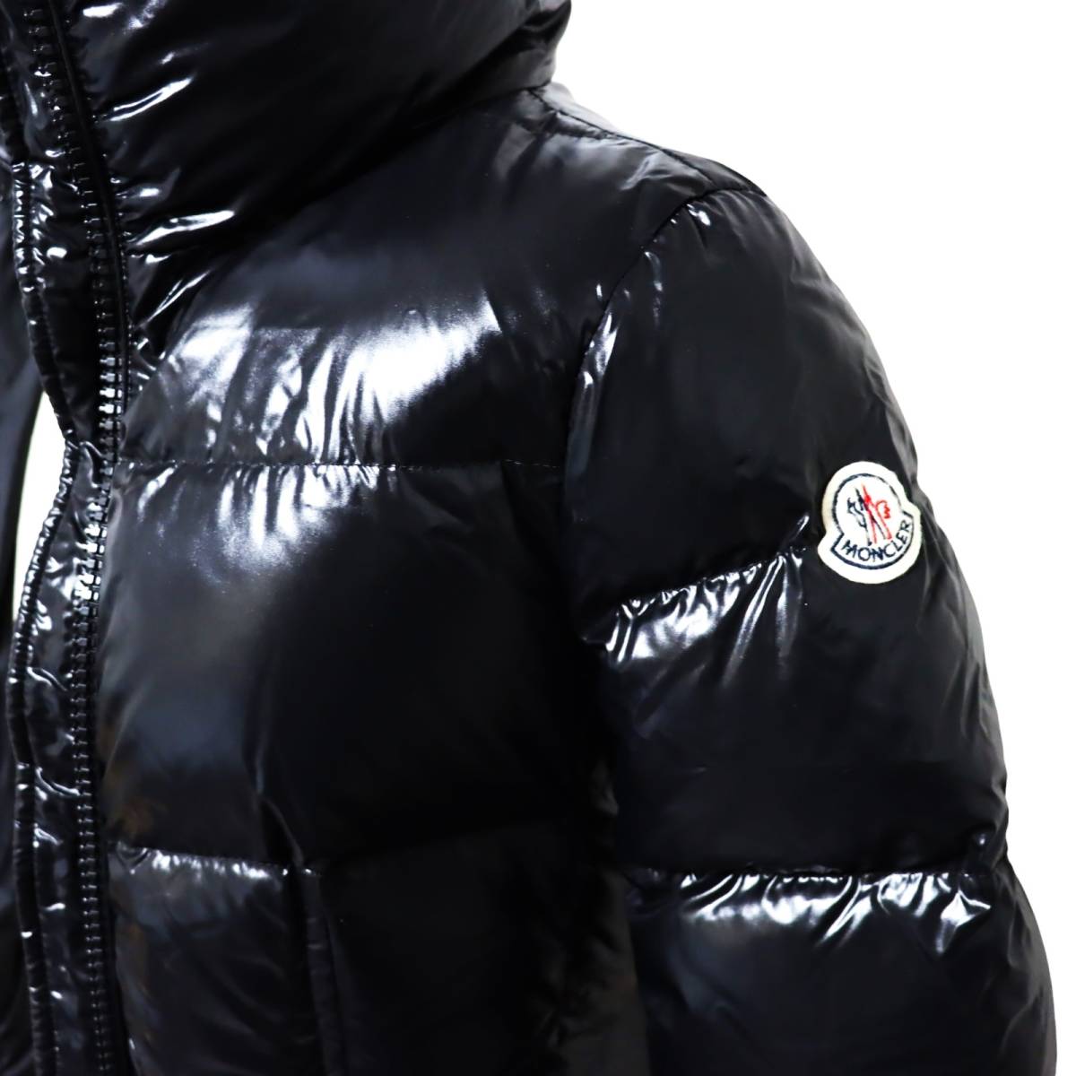 モンクレール【極美品】ダウンコート レディース サイズ00 ブラック 国内正規品 MONCLER