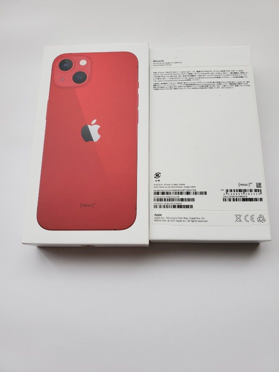 iPhone 13 256GB (PRODUCT)RED SIMフリーブランド 空ケース iPhone 13 256GB (PRODUCT)RED SIMフリーブランド 空ケース