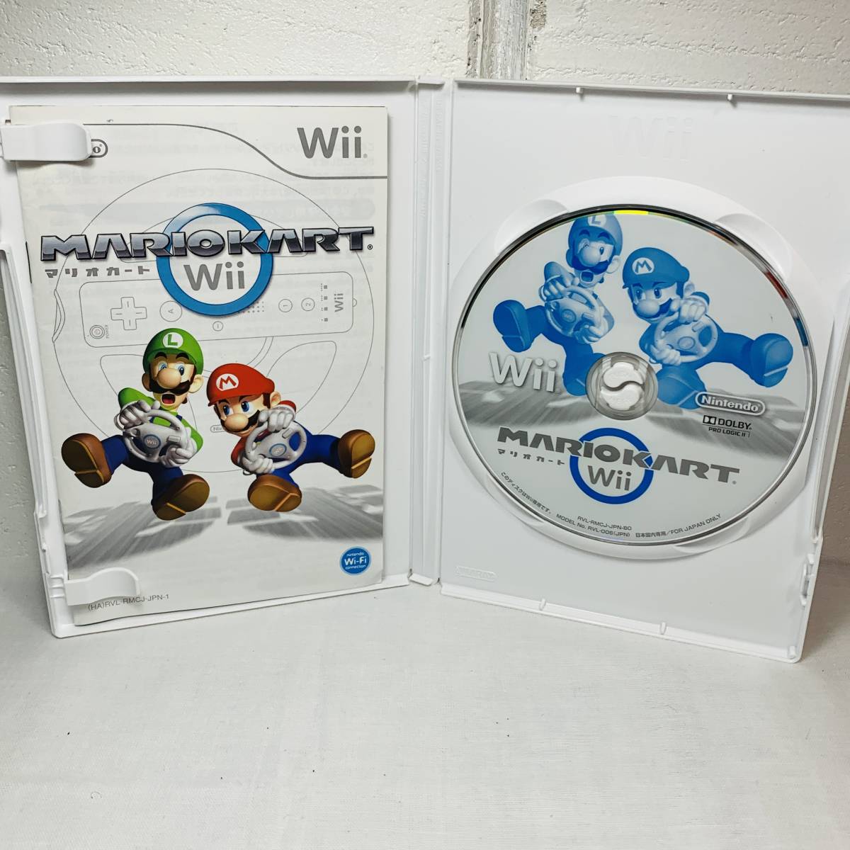 Wii ソフト MARIO KART マリオカート ゲームソフト USED品 1円スタート_画像3
