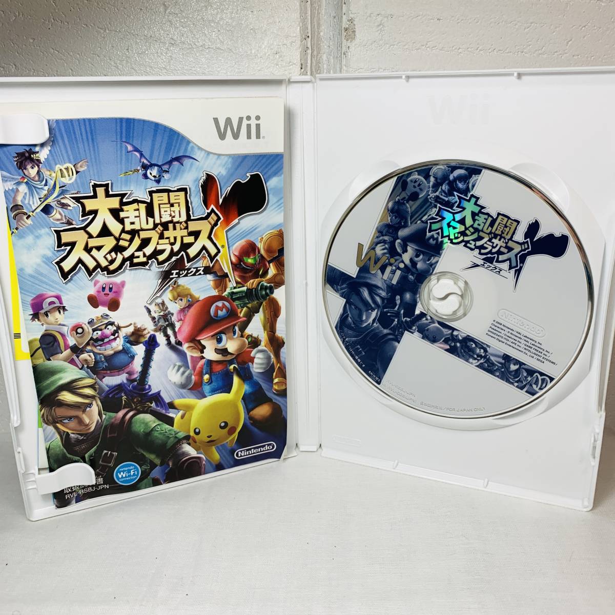 Wii ソフト 大乱闘スマッシュブラザーズ エックス ゲームソフト USED品 1円スタート_画像3