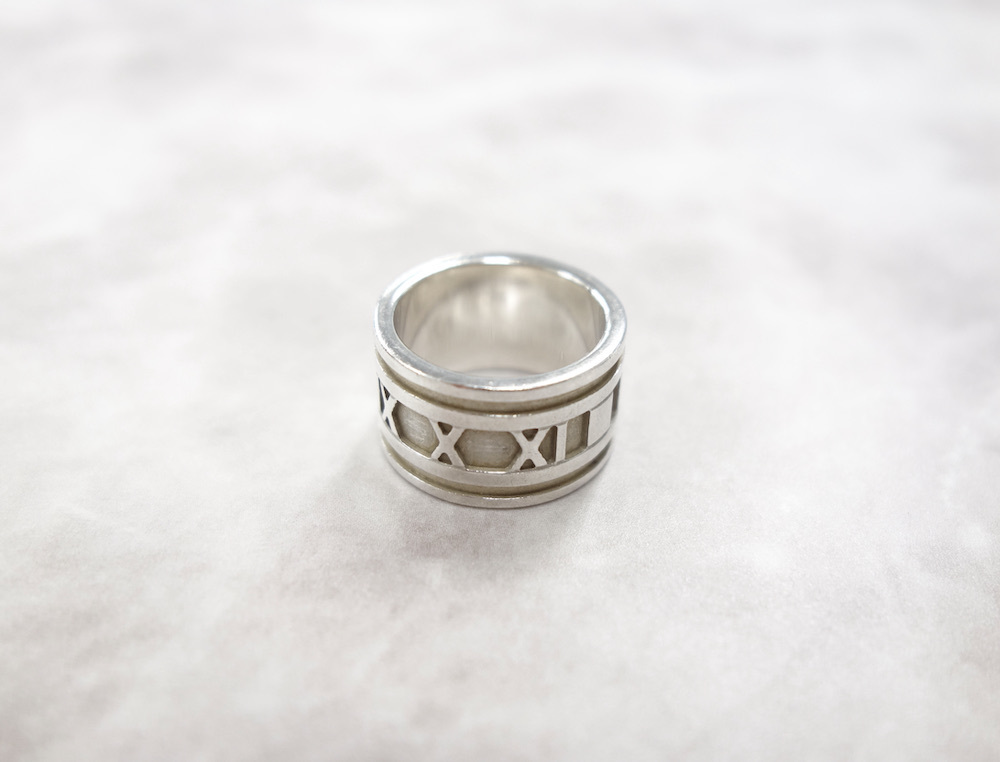 Tiffany & Co ティファニー アトラス リング 指輪 silver925 11号 #19