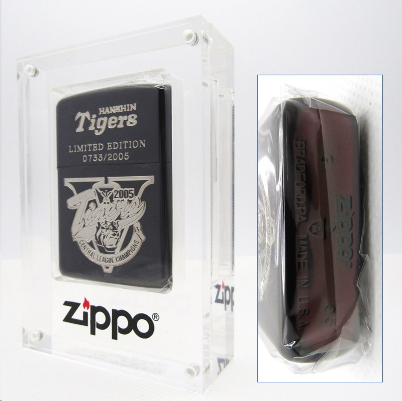 阪神タイガース Armor アーマー ブラック 限定 zippo ジッポ 2005年 未使用