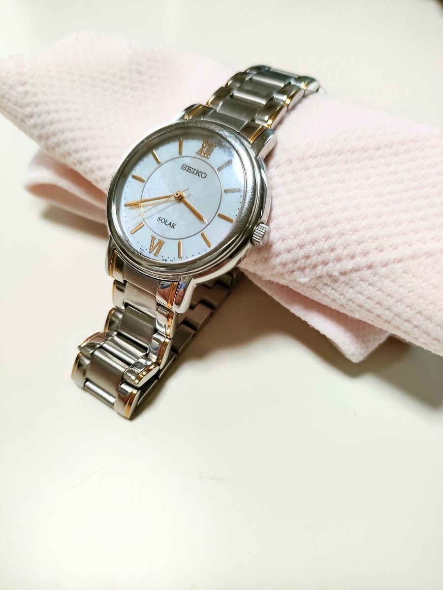 新版 超美品 SEIKO ソーラー シェル文字盤 その他 - fishtowndistrict.com