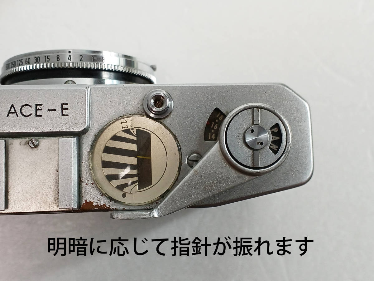 【即決】オリンパス エース-E ボディ OLYMPUS ACE-E レンジファインダーカメラ_画像9