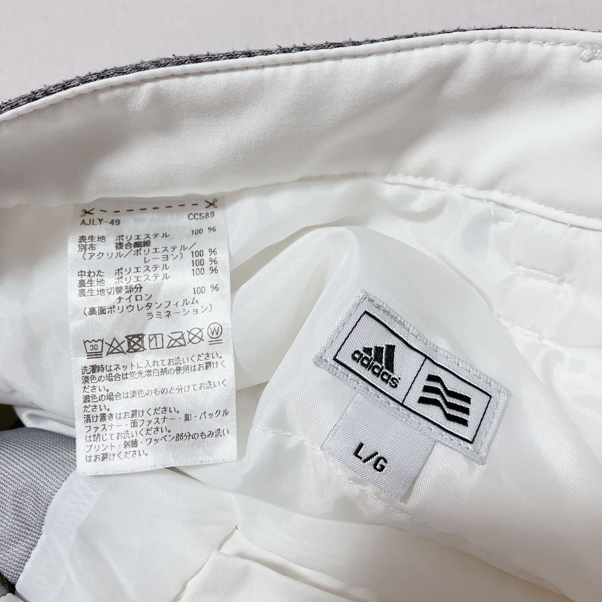 adidas golf アディダス ゴルフパンツ 中綿パンツ L 秋冬 防寒 adidas golf アディダス ゴルフパンツ 中綿パンツ L 秋冬 防寒
