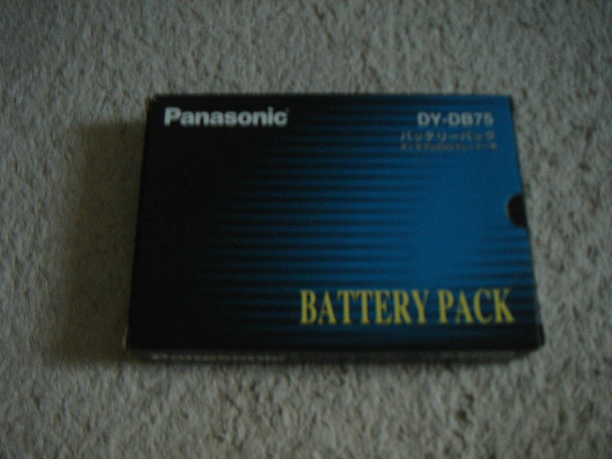  новый товар не использовался * Panasonic портативный DVD плеер для аккумулятор DY-DB75*