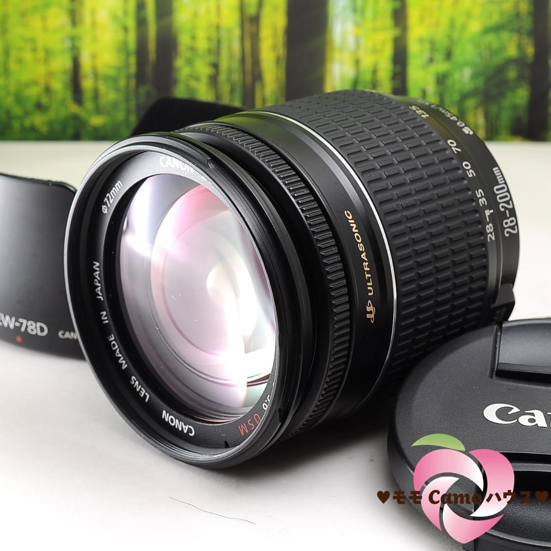 メーカー直売】 Canon EF USM☆遠近両用便利レンズ☆3928 28-200