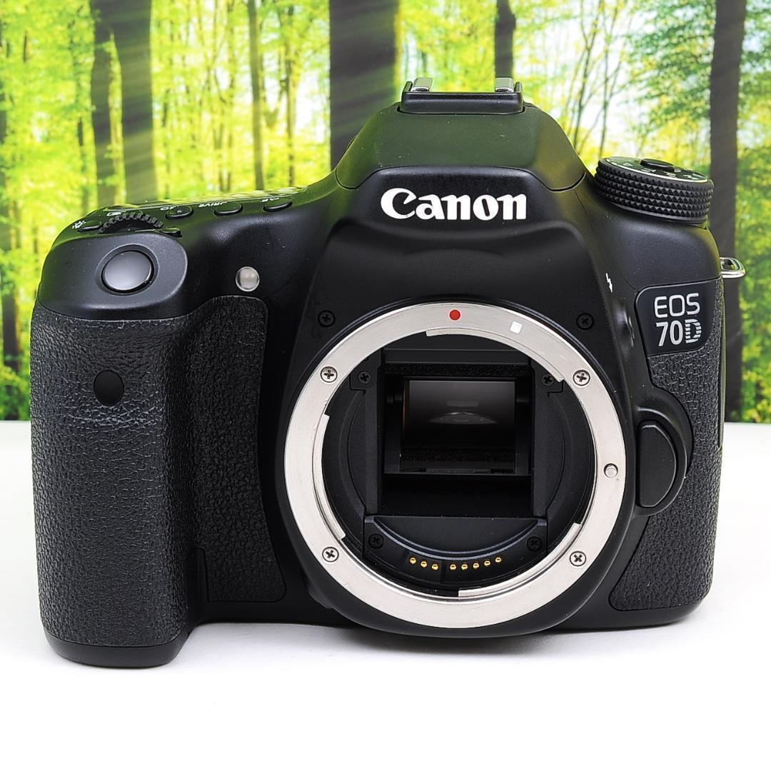 日本限定モデル】 Canon EOS 70D☆WiFi搭載＆一瞬を逃さない高速連写