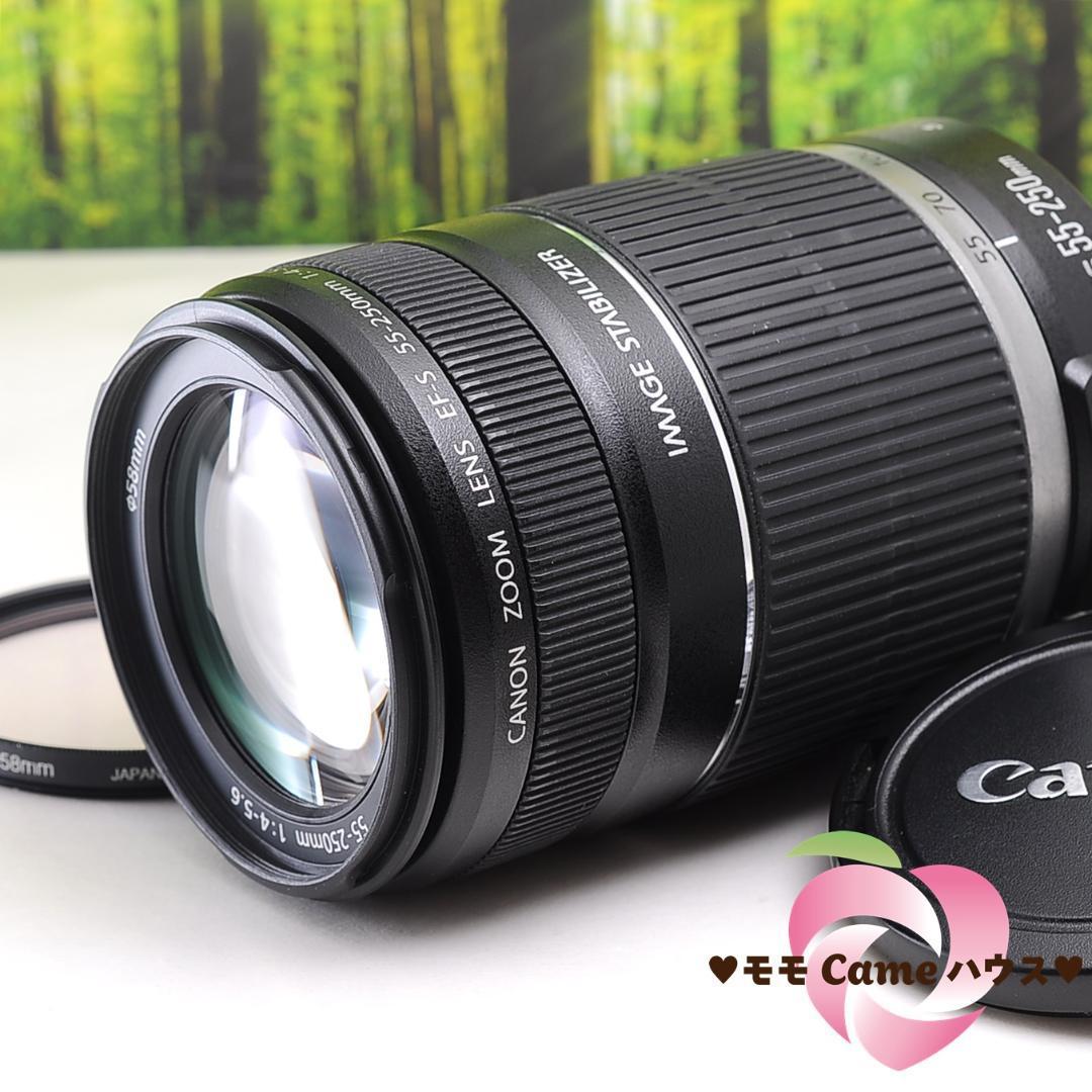Canon EF-S 55-250mm★手ブレ補正つき望遠レンズ☆4089-1のサムネイル