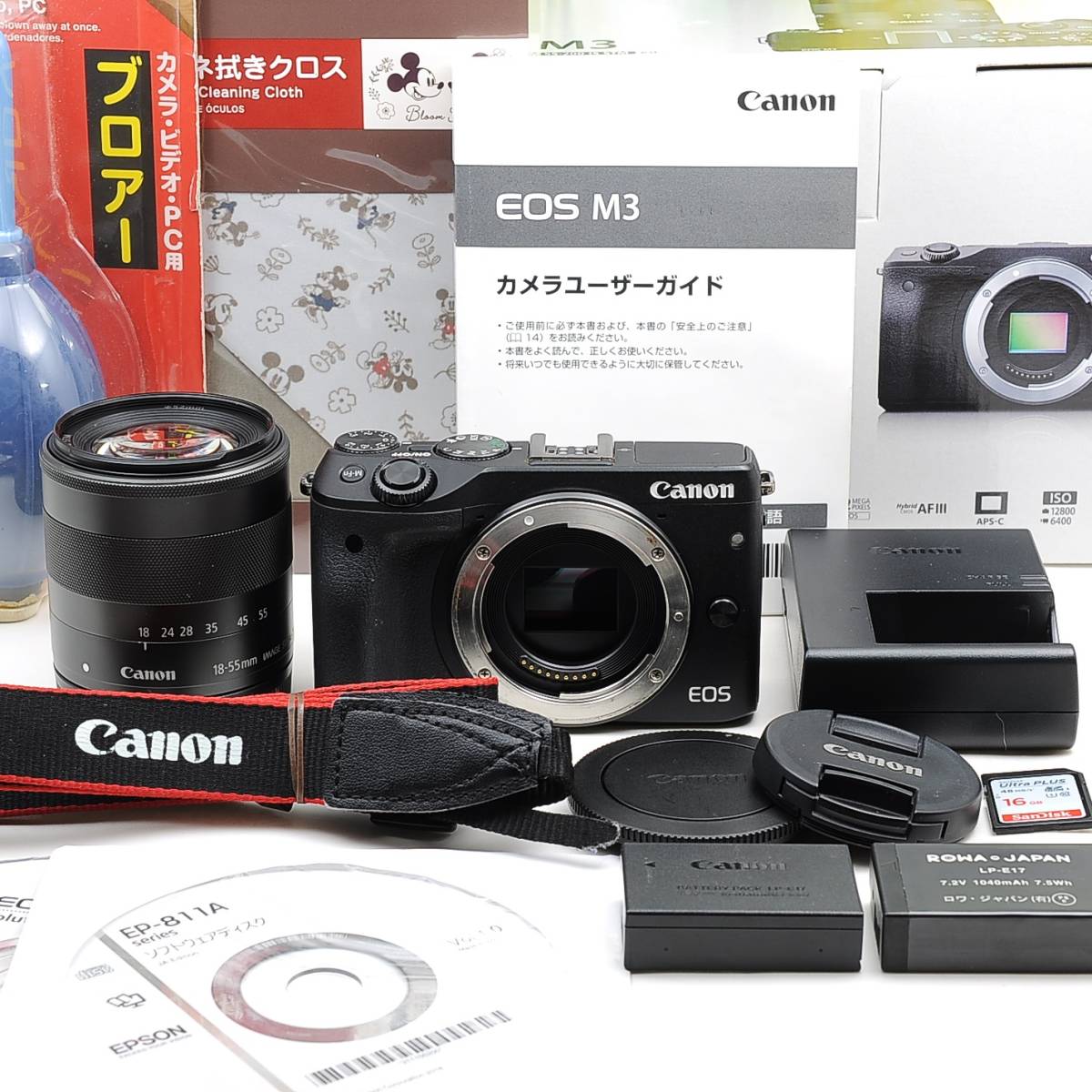 Canon EOS M3 WiFi搭載＆高画質タッチパネルカメラ ｜PayPayフリマ