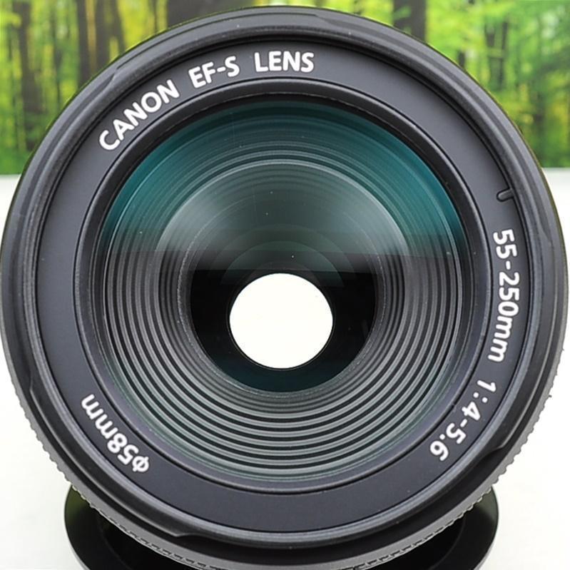 Canon EF-S 55-250mm☆手ブレ補正つき望遠レンズ☆4200-1 - レンズ(ズーム)