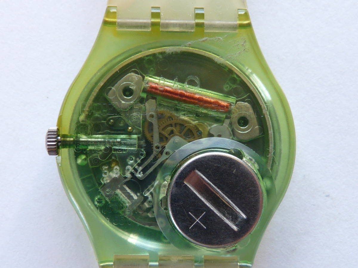  не использовался батарейка заменен Swatch постоянный модель Swatch 1992 год YURI номер товара GG118