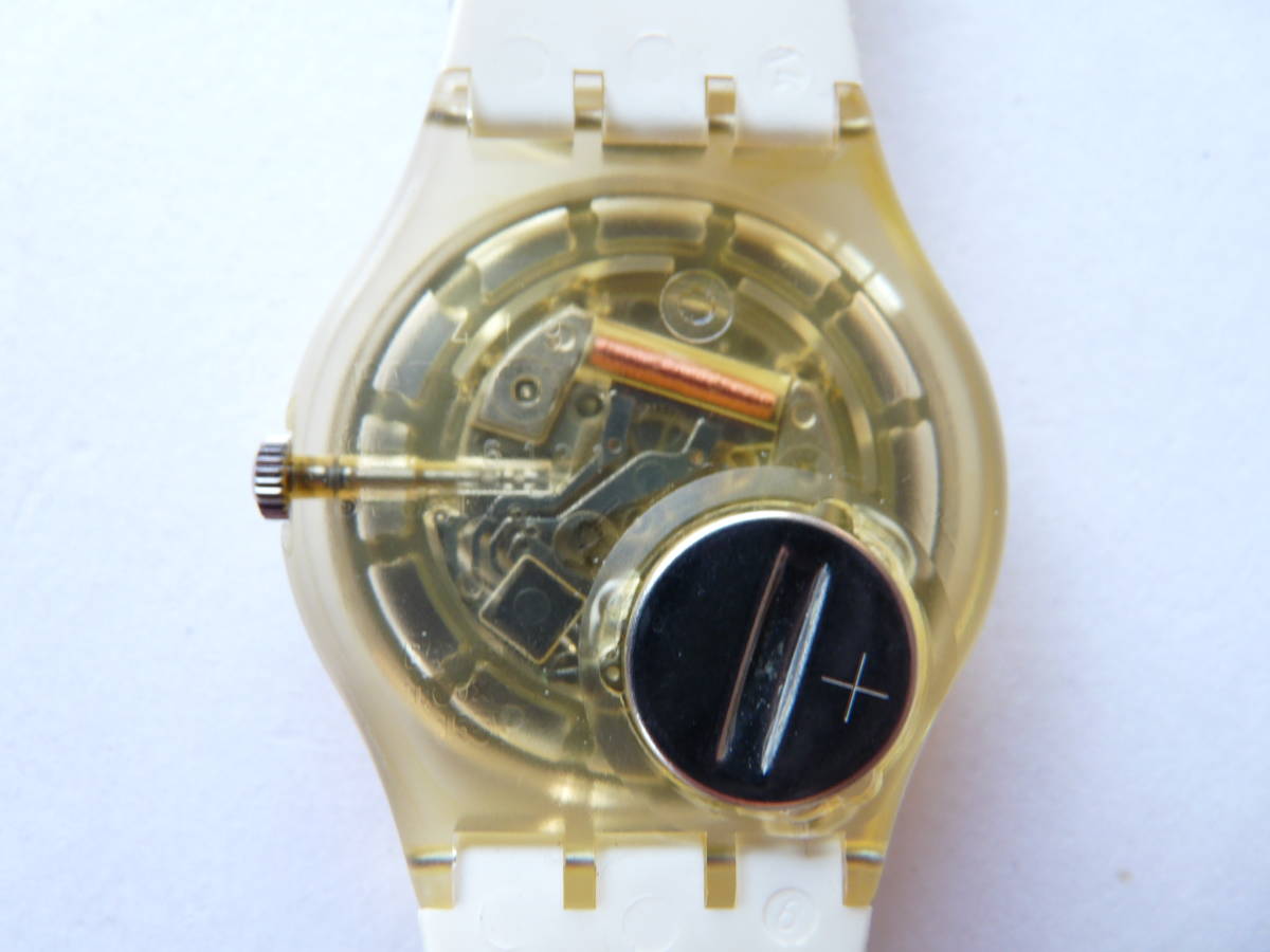  не использовался батарейка заменен прекрасный товар Swatch постоянный модель Swatch 1994 год Bestione номер товара GJ112