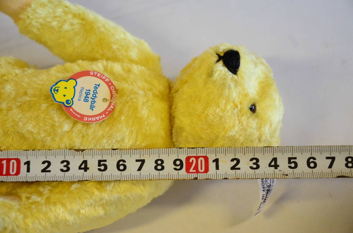 シュタイフ REPLICA 1997 TEDDY BEAR 1948 BLOND 25 元箱付き 復刻 テディベア - シュタイフ社 シュタイフ REPLICA 1997 TEDDY BEAR 1948 BLOND 25 元箱付き 復刻 テディベア - シュタイフ社