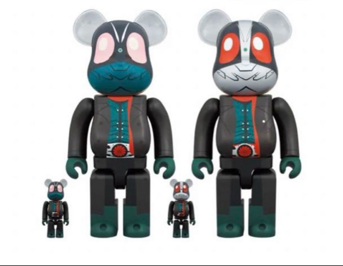 BE@RBRICK 仮面ライダー、第2号100％ & 400％ コートver.