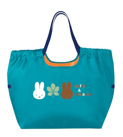 [ новый товар не использовался ] Fuji хлеб Miffy эко-сумка большая сумка вдоволь happy сумка 2013reji корзина сумка 
