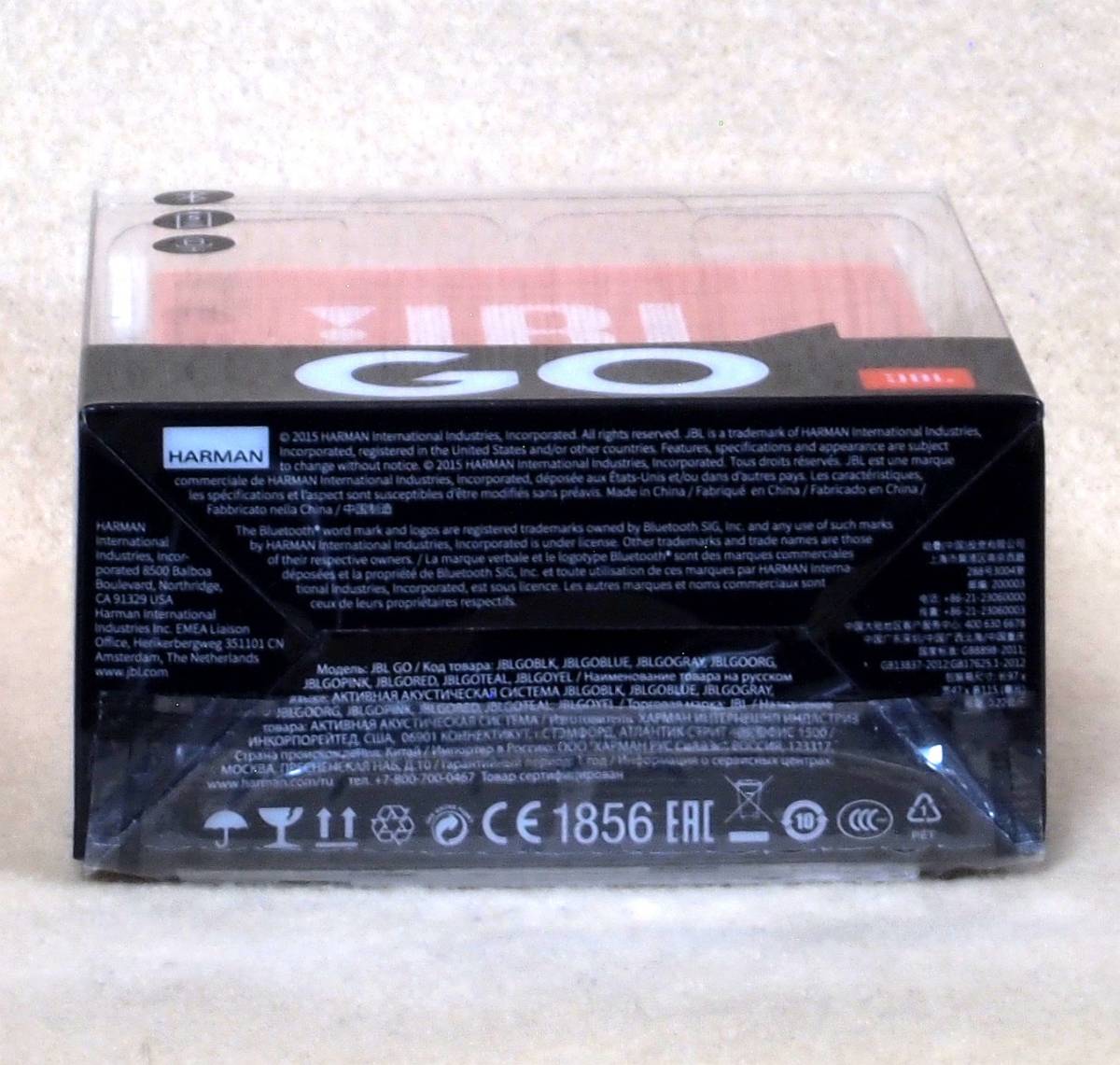 JBL GO　ポータブルBluetoothスピーカー（レッド）_画像5