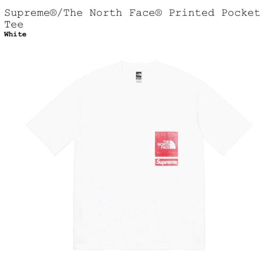 Supreme North Face Printed Pocket Tee XL 23SS 新品未使用 送料無料 シュプリーム ノースフェイス パーカ ダウン