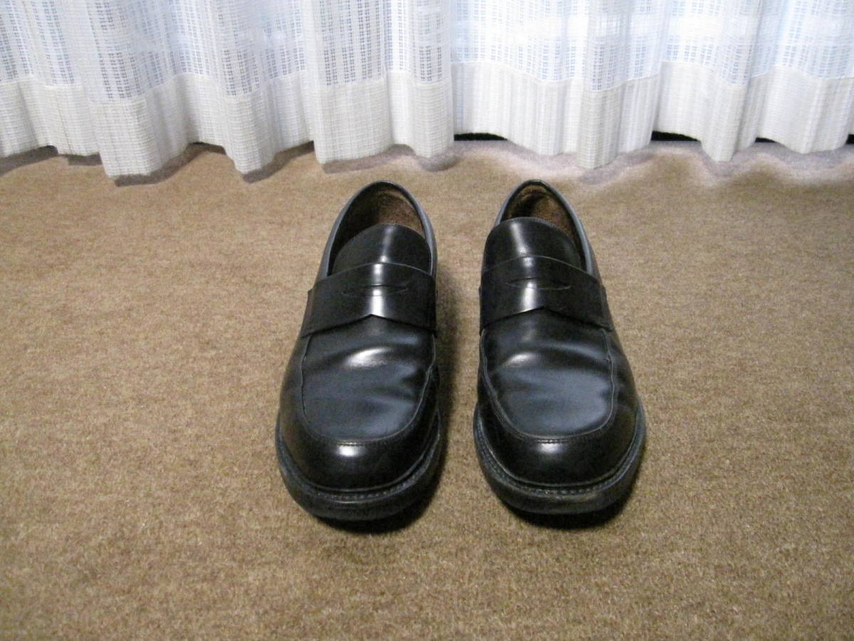 REGAL リーガル レザーシューズ 革靴 ブラック 27cm MADE IN JAPAN USEDキレイ_画像6
