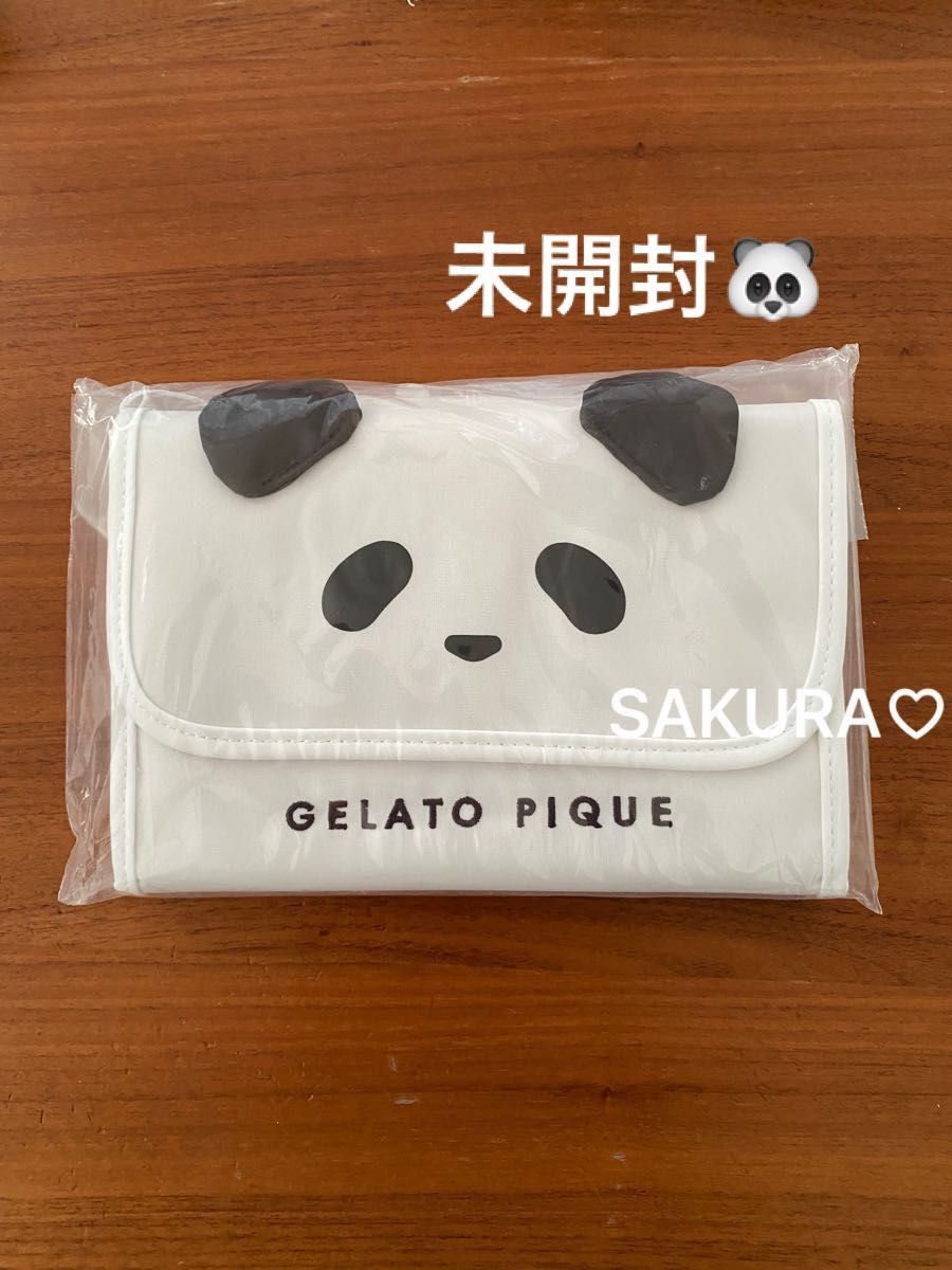 新品未開封 タグ付 ジェラート ピケ パンダ母子手帳ケース S 新品未開封 タグ付 ジェラート ピケ パンダ母子手帳ケース S
