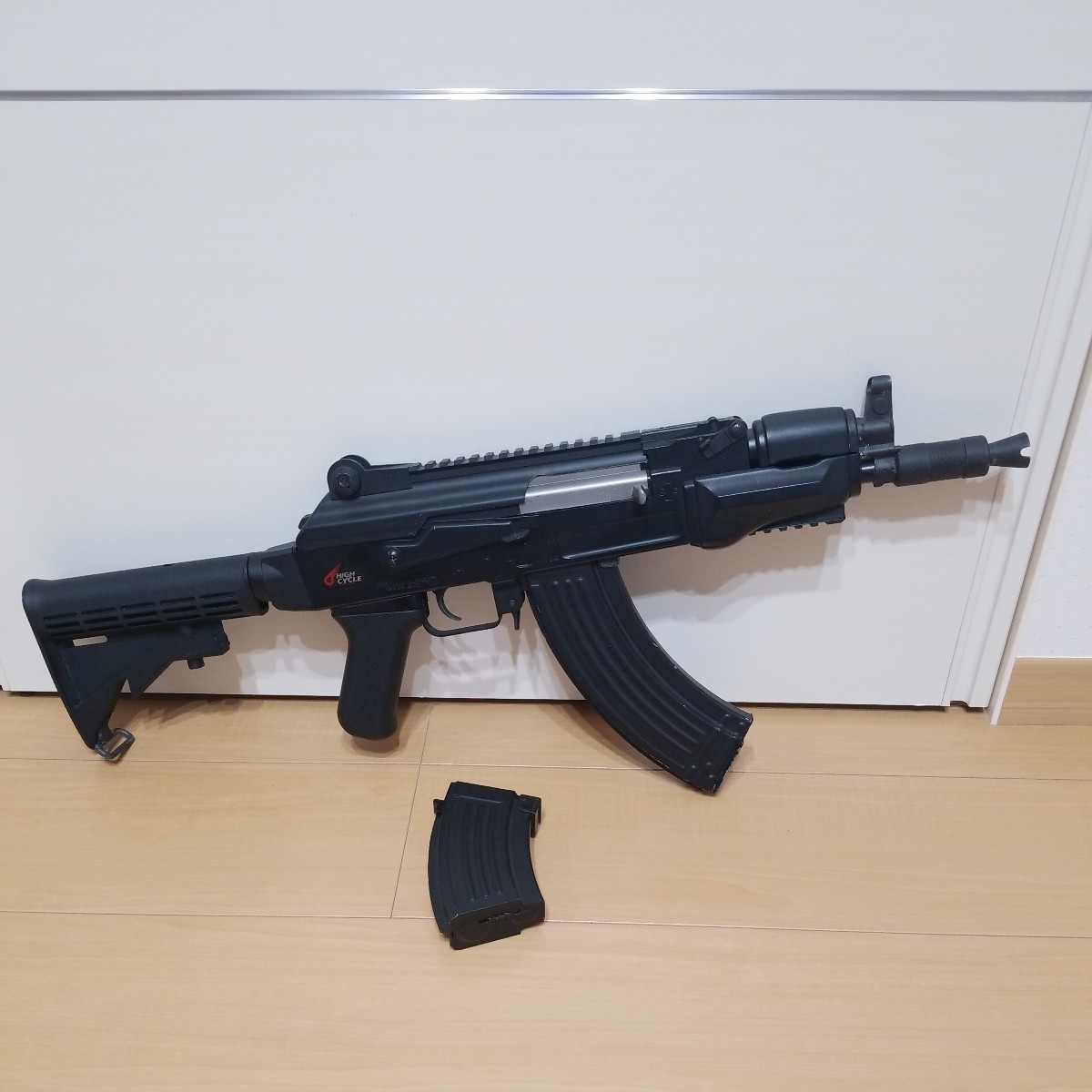 東京マルイ AK47 HC ハイサイクル 電動ガン スチールマガジン 作動品の画像1