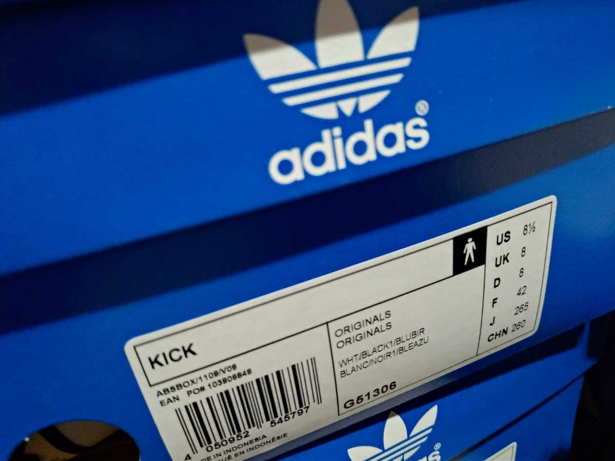 超可爱の 激レア☆2011デッドストック☆新品adidas KICKキック 26.5cm