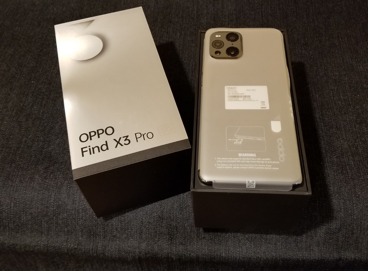 新品未使用/SIMフリー】au 5G OPPO Find X3 Pro OPG03/グロスブラック