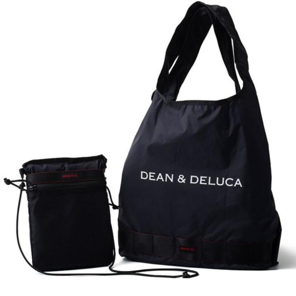 DEAN & DELUCA × BRIEFINGサコッシュトートバッグ ブラック