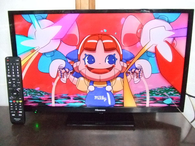 超安い】 ハイセンス (hisense) の24V HDD録画対応 LED 液晶テレビ