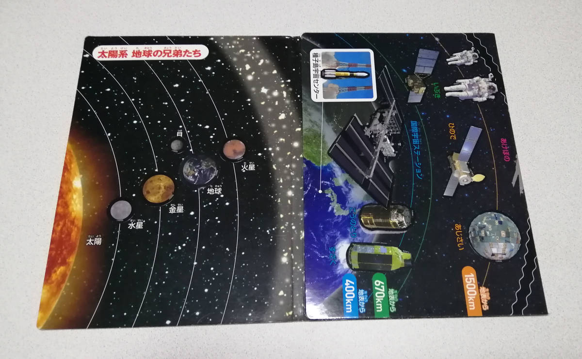 宝島社　NASA、JAXA 画像提供 宇宙マグネットBOOK★小学生、図鑑、宇宙、人工衛星、惑星、太陽系_画像4