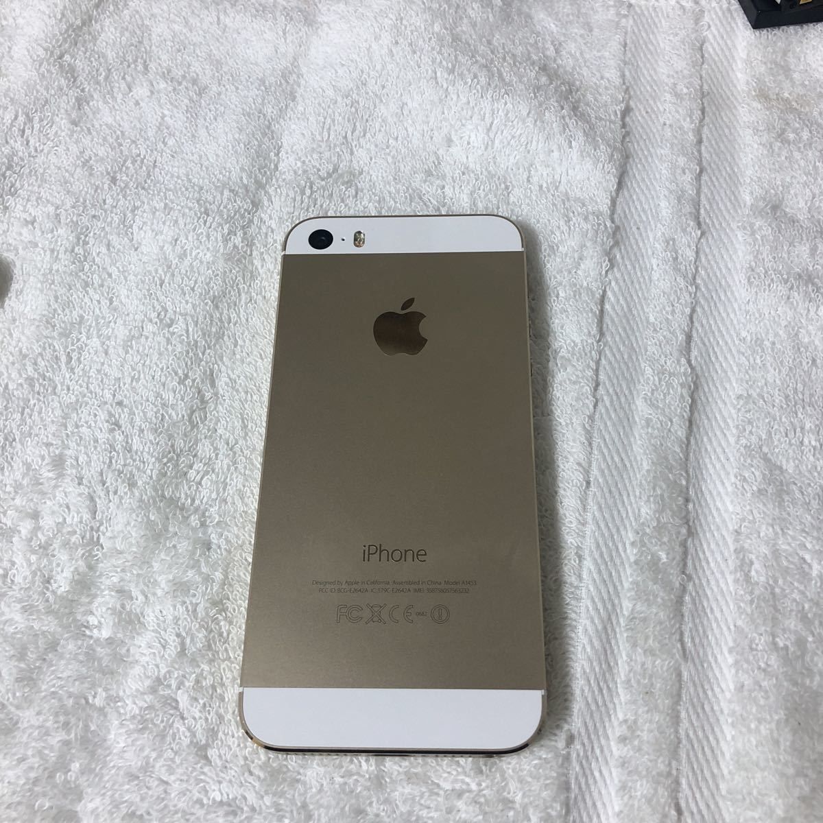 Apple iPhone5s 16GB 本体　アクティベーションロック解除済み　動作品　_画像8