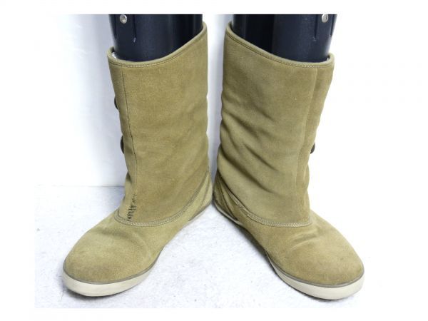  Lacoste LACOSTE boots suede reverse side boa uk5 24.0cm I925-58